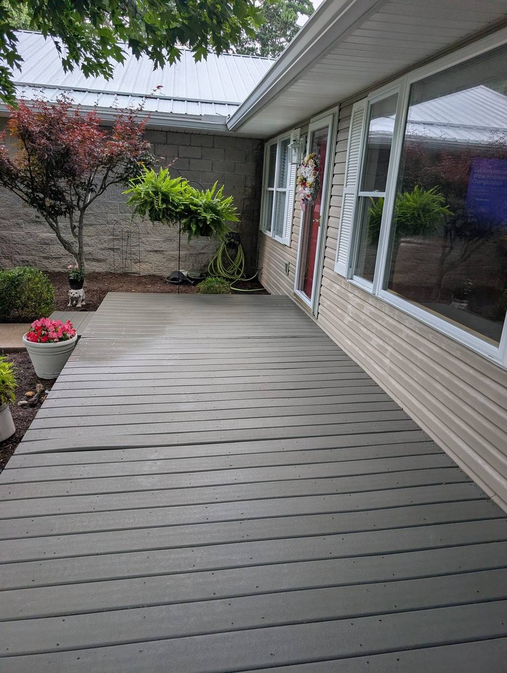 Deck cleaning