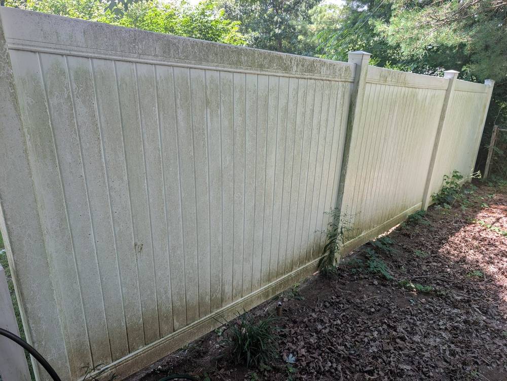 Fence cleaning