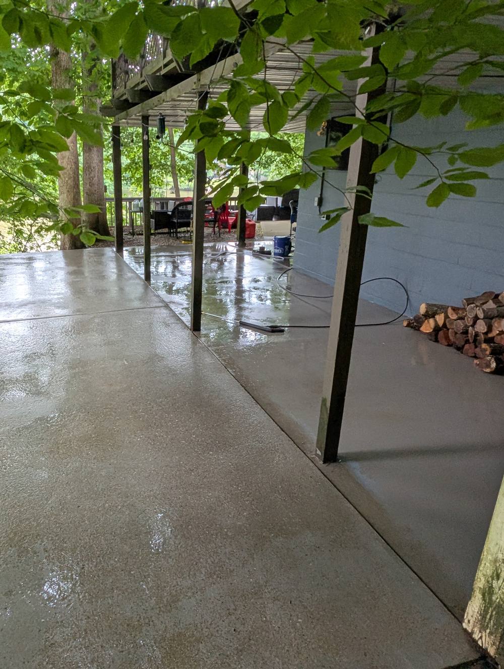 Before — algae & grime
